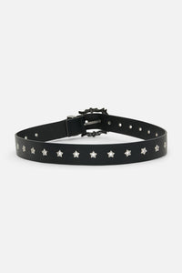Black Friday - Star Eyelet Belt - black