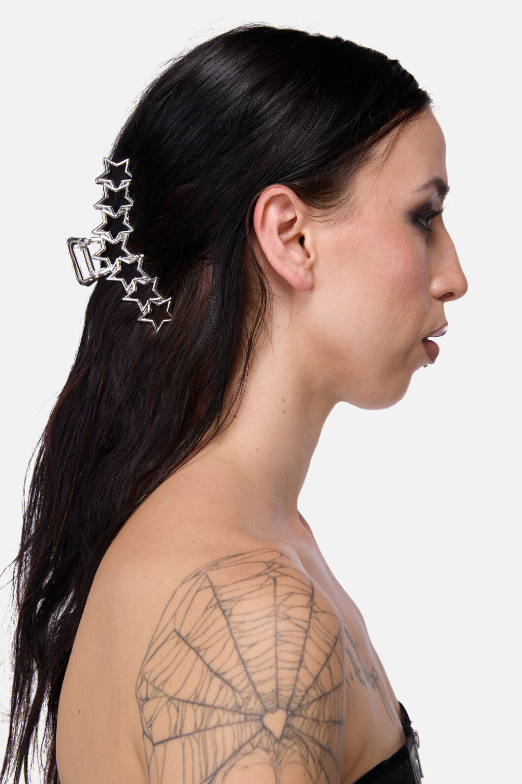 Black Friday - Stars Claw Clip - silver