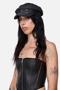 Black Friday - Denim Slouch Cap - black