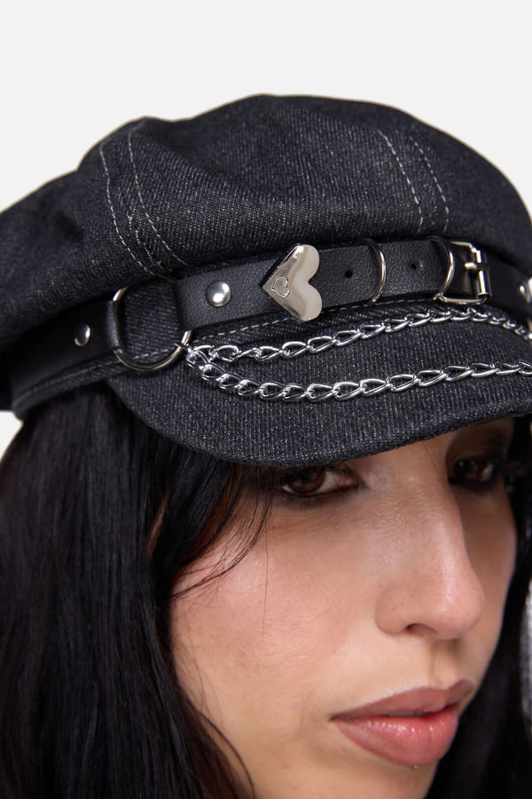 Black Friday - Denim Slouch Cap - black