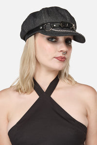 Black Friday - Denim Slouch Cap - black