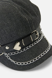 Black Friday - Denim Slouch Cap - black