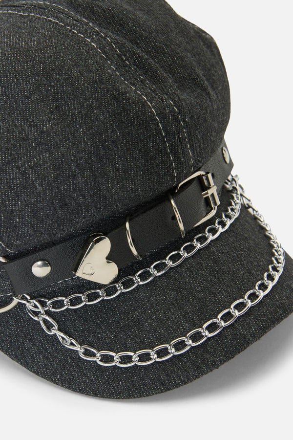 Black Friday - Denim Slouch Cap - black