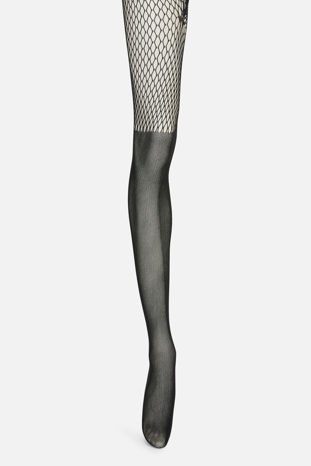 Black Friday - Fishnet Thigh Tights - black