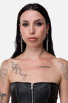 Black Friday - Exaggerated Sword Earrings - silver