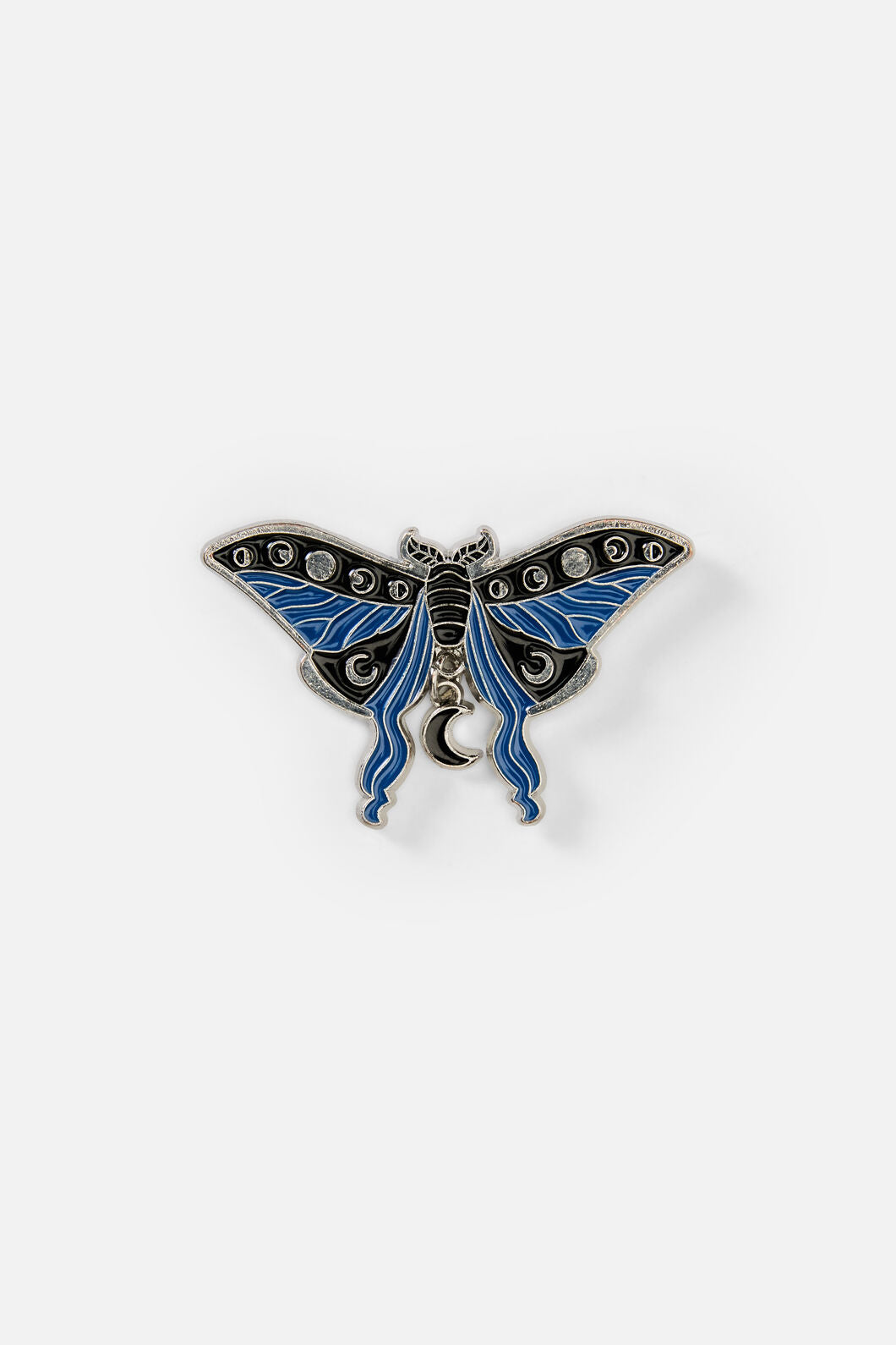 Black Friday - Night Moth Pin - midnight