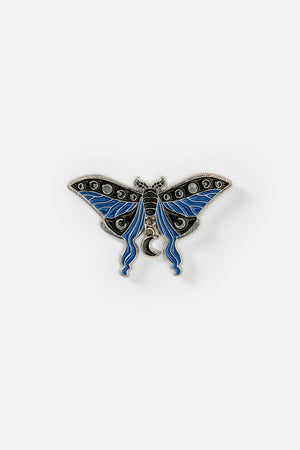 Black Friday - Night Moth Pin - midnight
