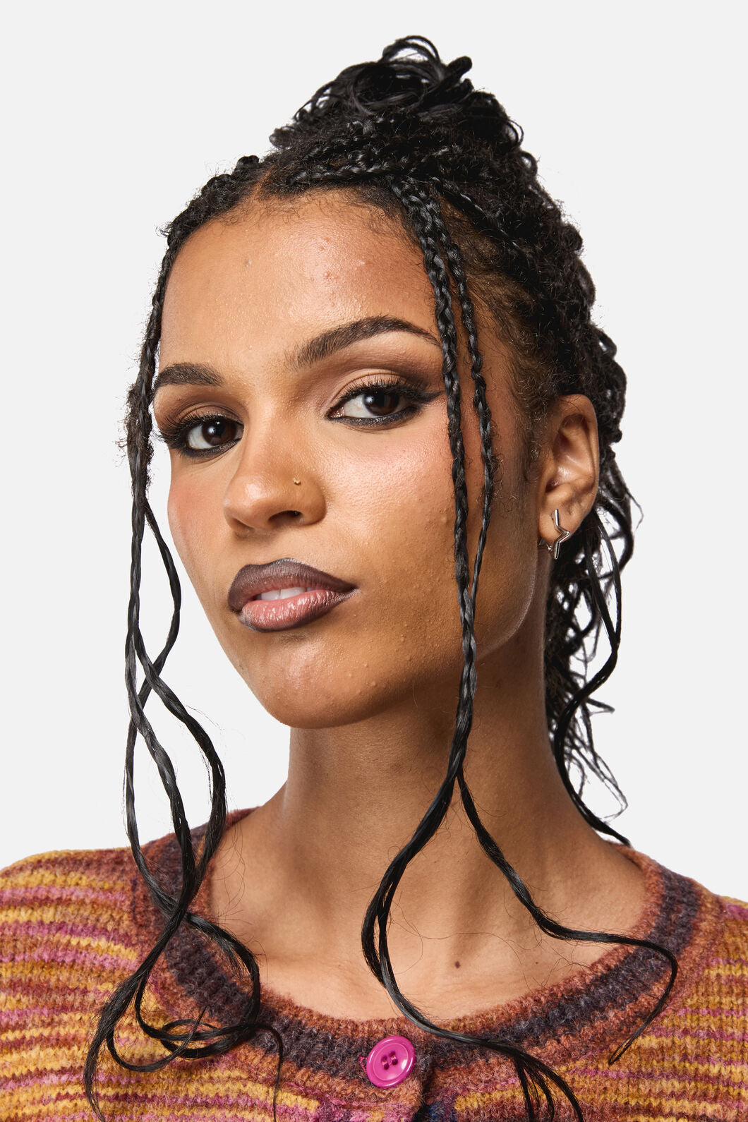 Black Friday - Star Hug Earrings - silver