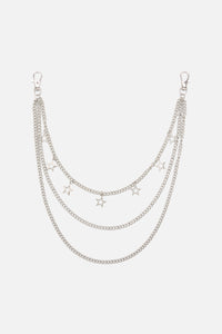 Black Friday - Star Jean Chain - silver