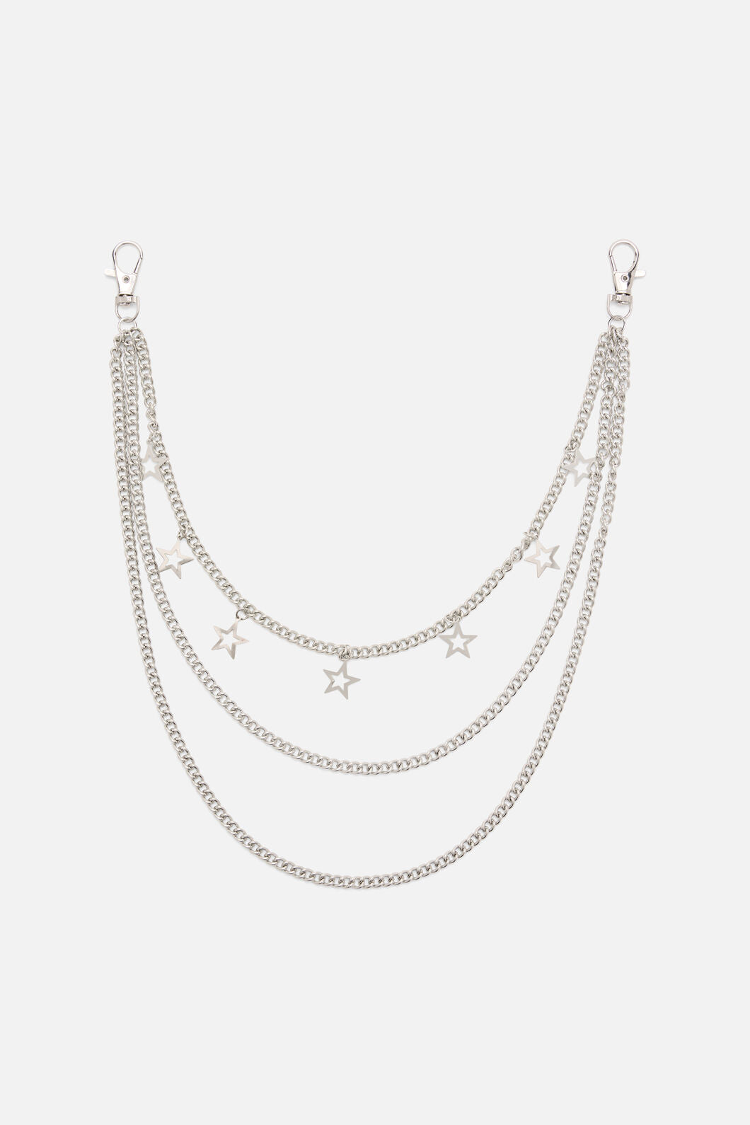 Black Friday - Star Jean Chain - silver