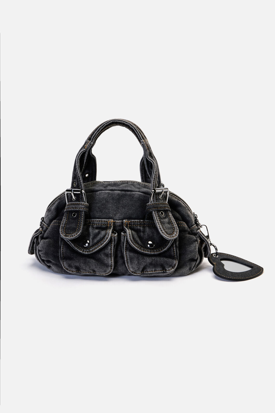 Black Friday - Black Denim Bag - black