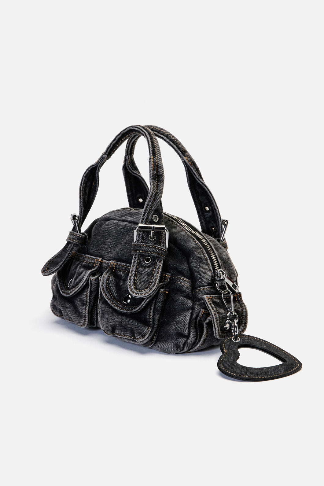 Black Friday - Black Denim Bag - black