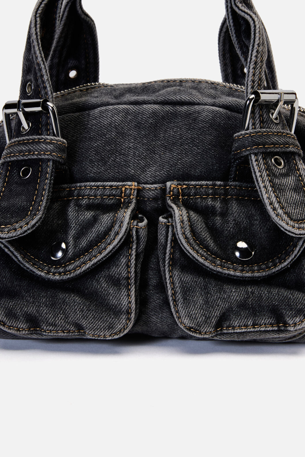 Black Friday - Black Denim Bag - black