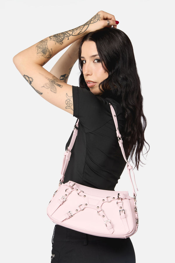 Black Friday - Strapped In Handbag - pink