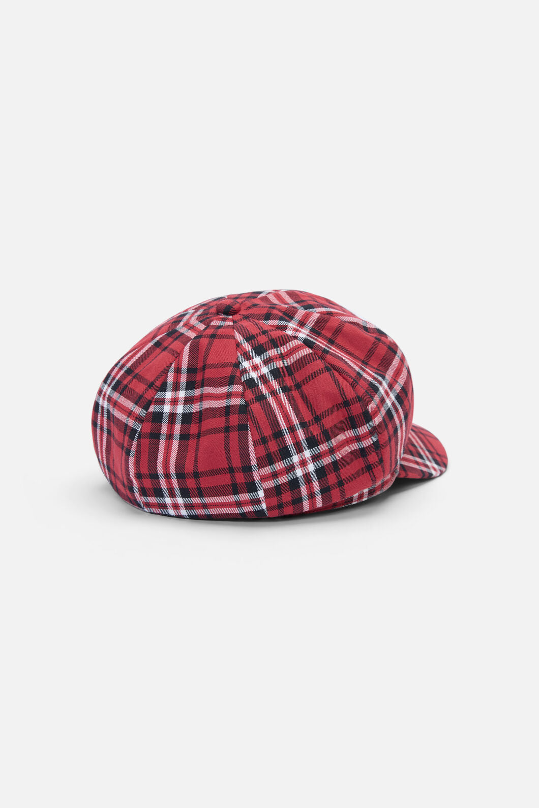 Black Friday - Louve Tartan Slouch Cap - red