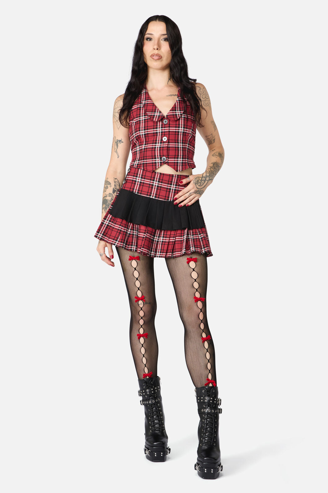 Black Friday - Black Sweet Bow Tights - black