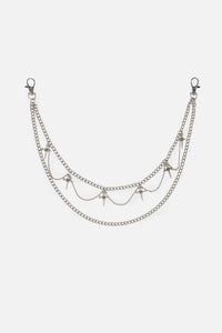 Black Friday - On The Stake Pant Chain - silver