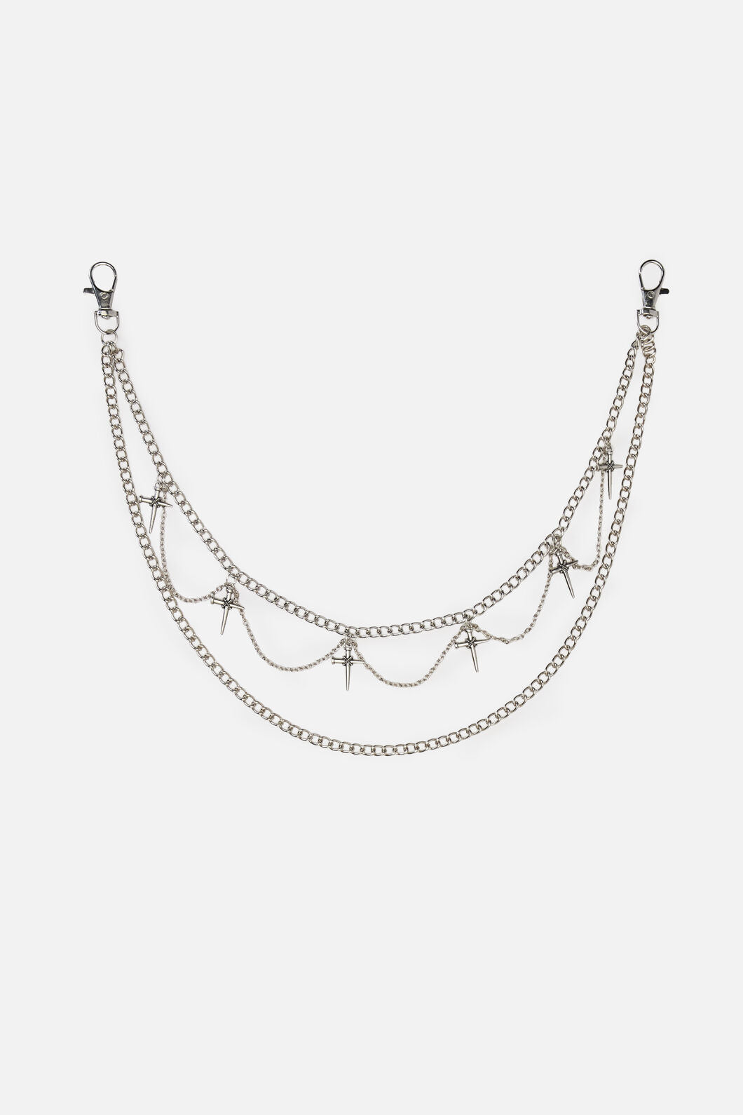 Black Friday - On The Stake Pant Chain - silver