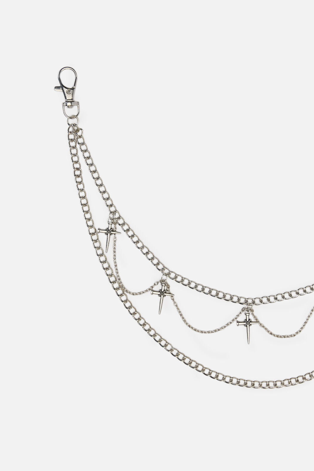 Black Friday - On The Stake Pant Chain - silver
