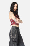 Black Friday - Stars Charm Pant Chain - silver
