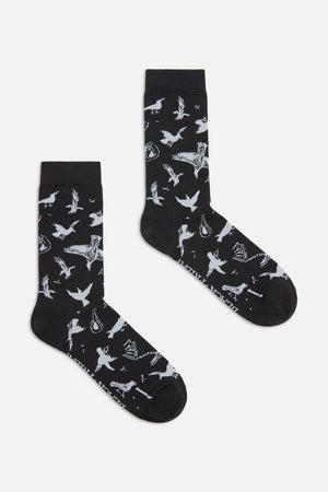 Black Friday - Corbeau Socks - black