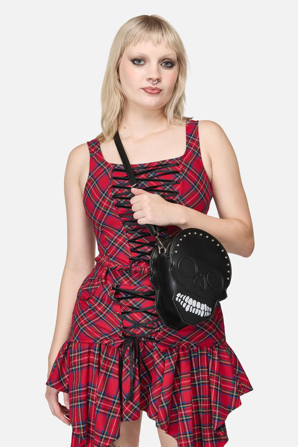 Black Friday - Skull Two Way Bag - black