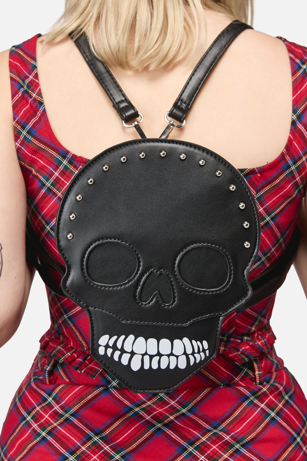 Black Friday - Skull Two Way Bag - black