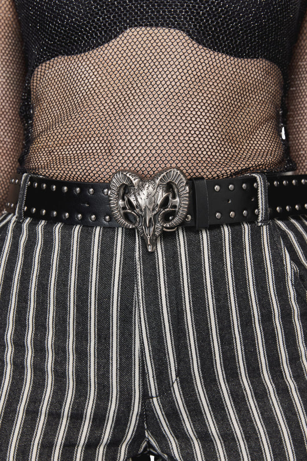 Black Friday - Gothic Ram Belt - black