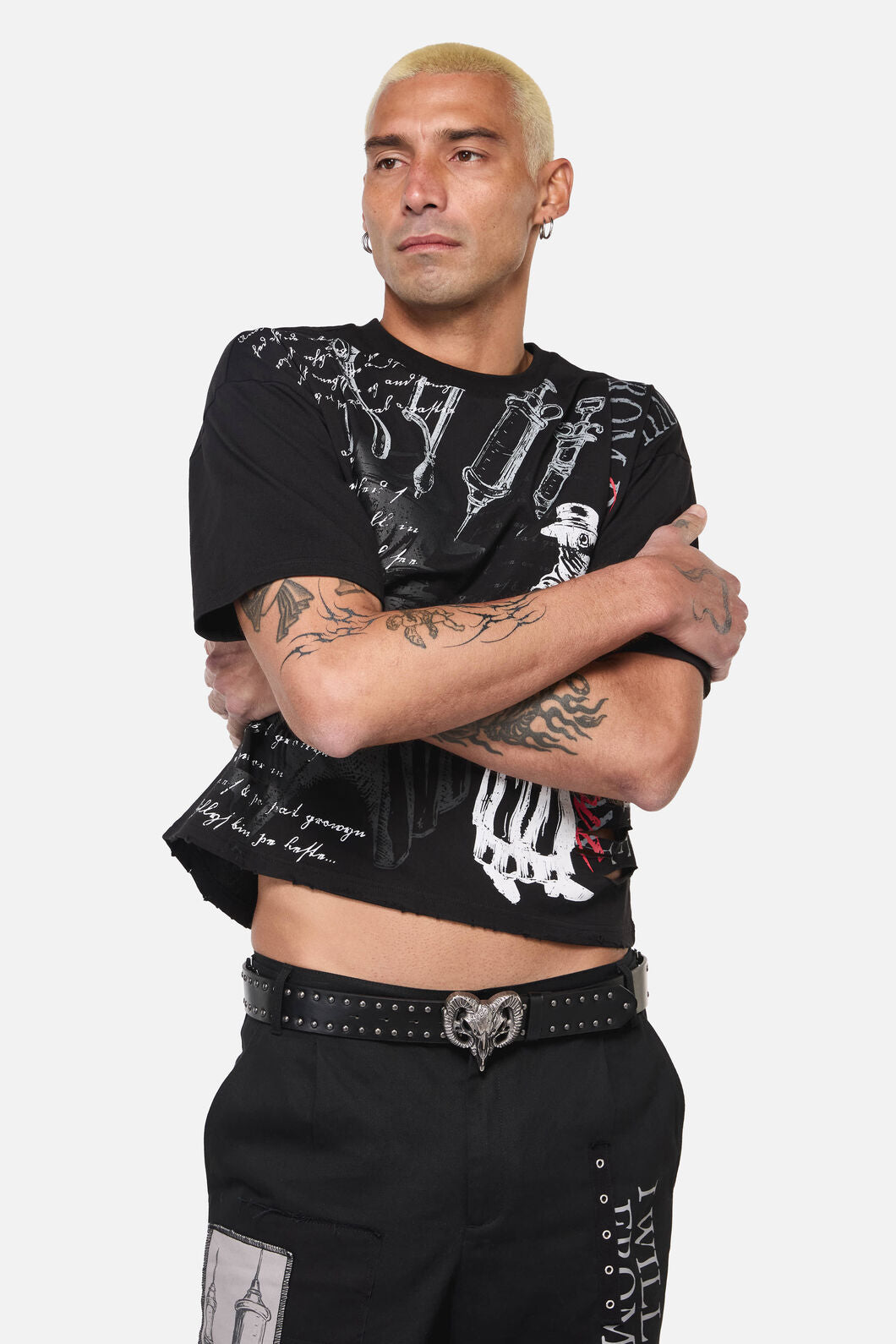Black Friday - Gothic Ram Belt - black