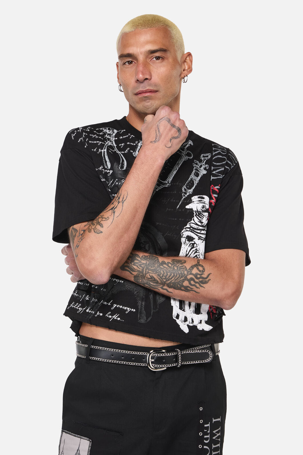 Black Friday - Chain Trim Belt - black