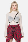 Black Friday - One Shoulder Large Ring Harness - black