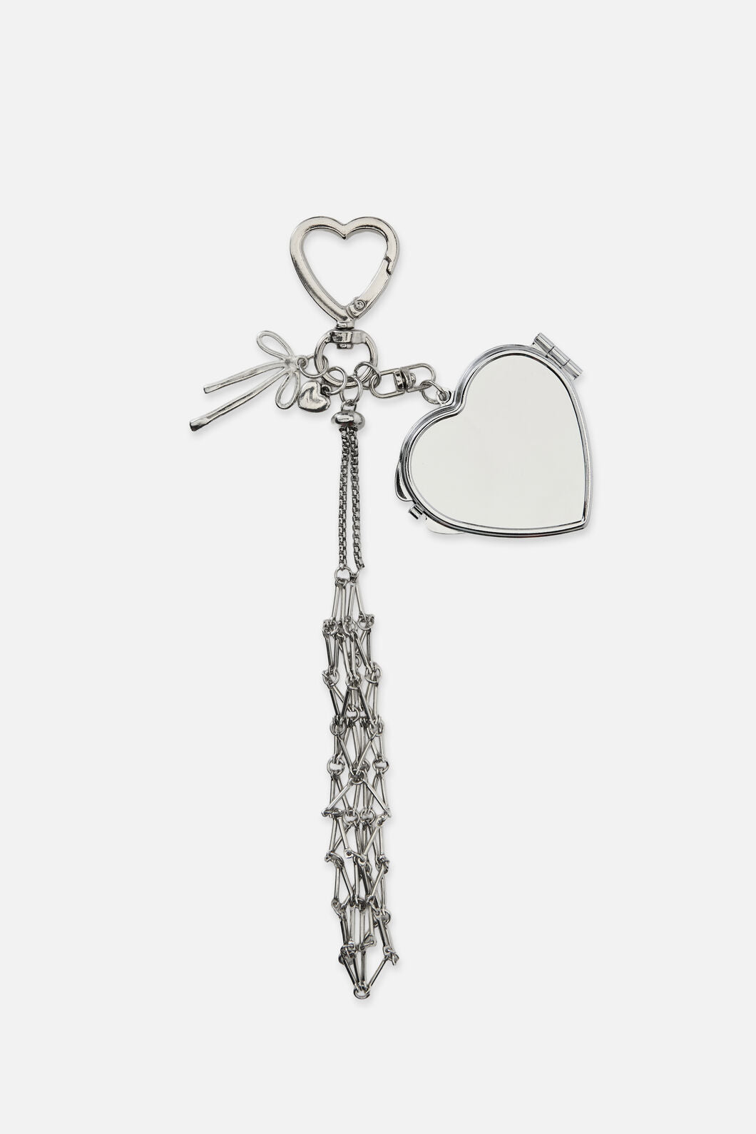 Black Friday - Bag Charm Lipstick Holder - silver