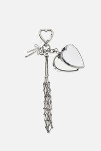 Black Friday - Bag Charm Lipstick Holder - silver