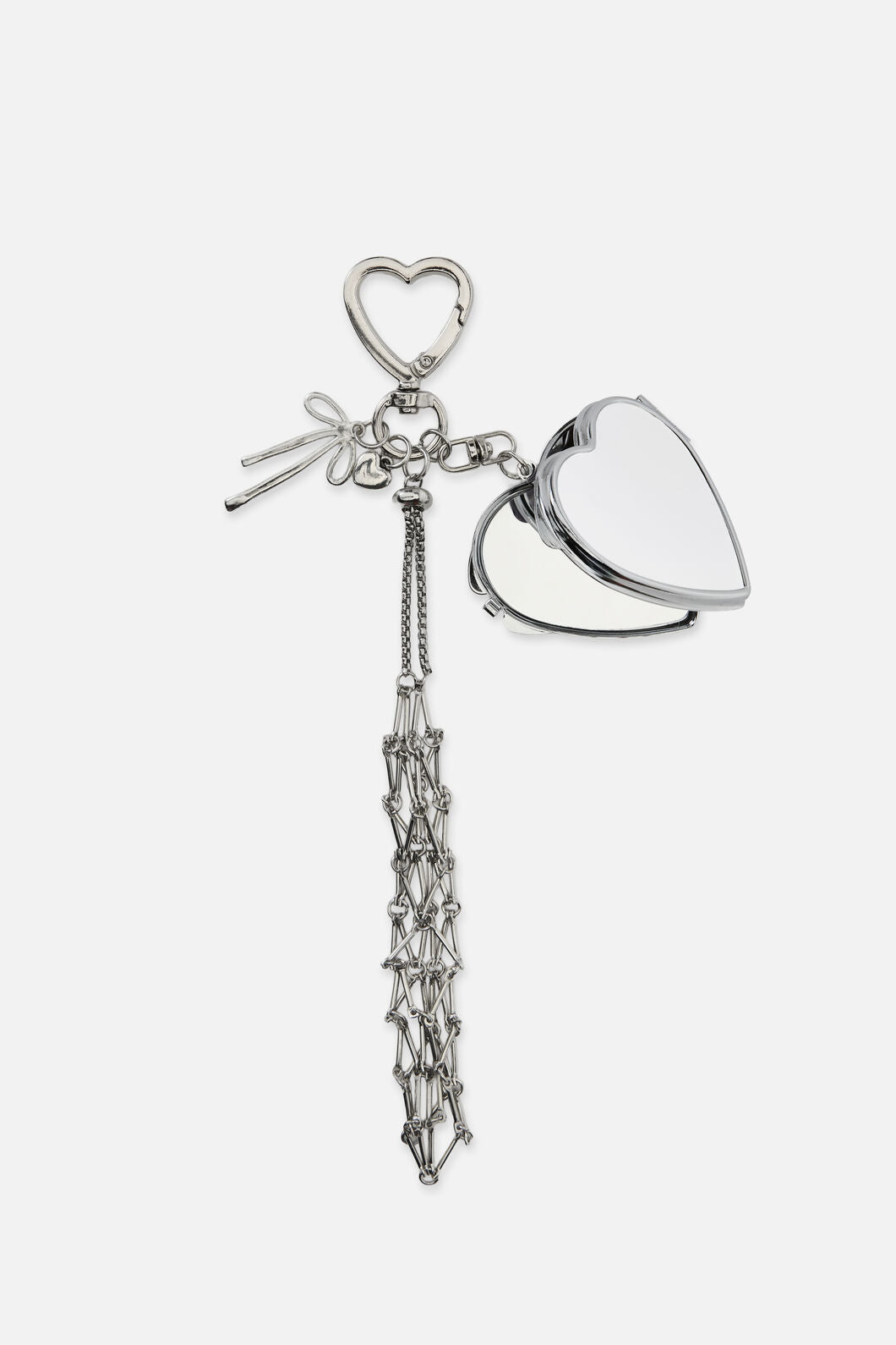 Black Friday - Bag Charm Lipstick Holder - silver