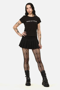 Black Friday - Diamond Mesh Tights - black