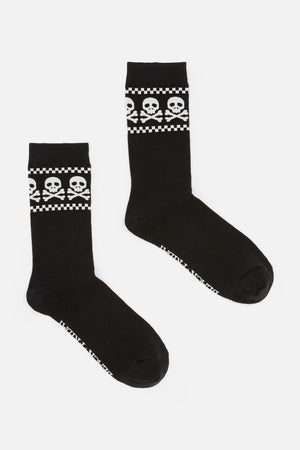 Black Friday - Bonez Goth Socks - black