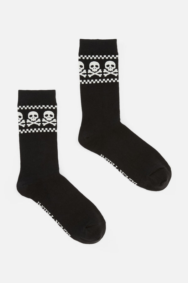 Black Friday - Bonez Goth Socks - black
