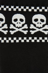 Black Friday - Bonez Goth Socks - black