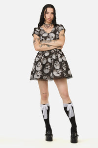 Black Friday - Contrast Lace Long Socks - black