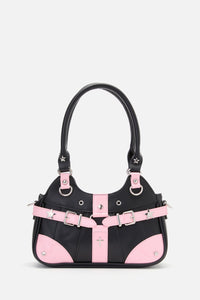 Black Friday - Black & Pink Handbag - black-pink