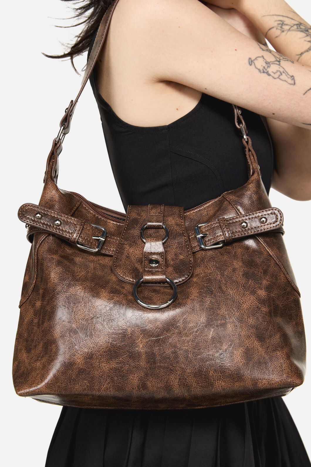 Black Friday - Worn Out Hardware Bag - chocolate