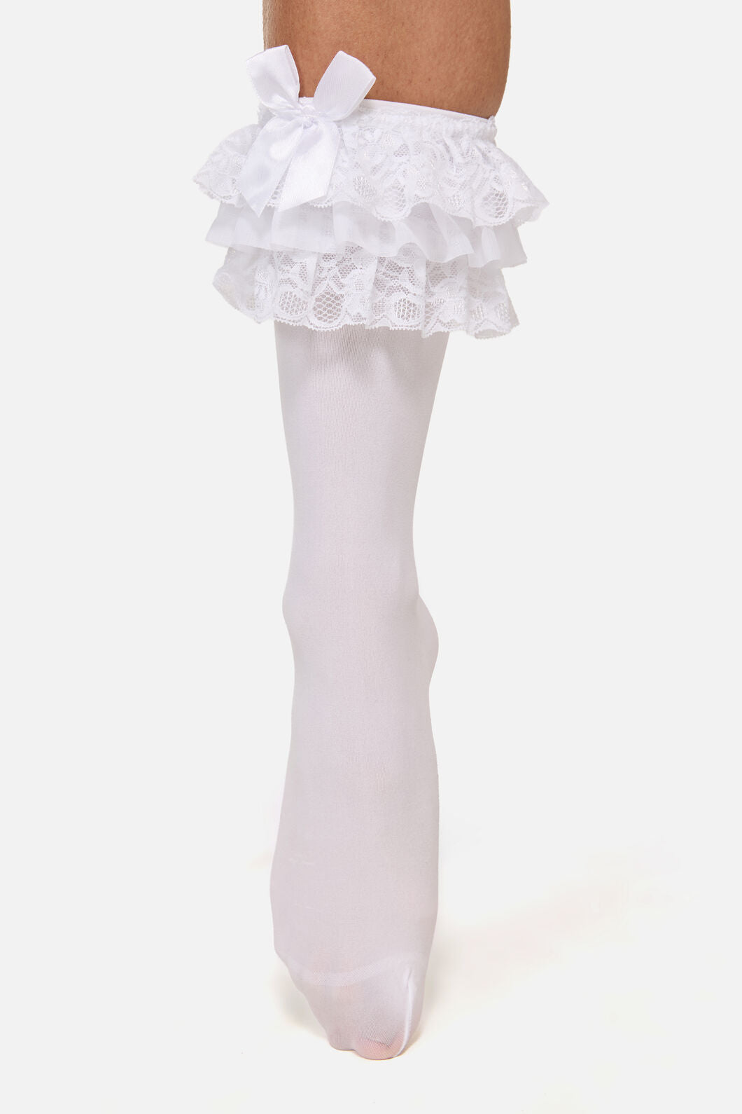 Black Friday - Super Ruffle Socks - white