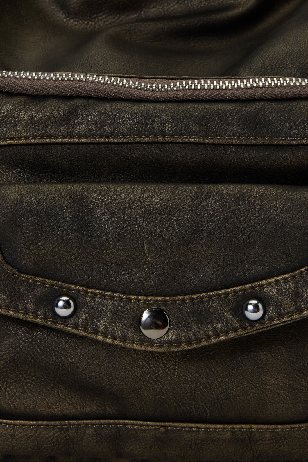 Black Friday - Golden Large Slouch Stud Bag - black-gold
