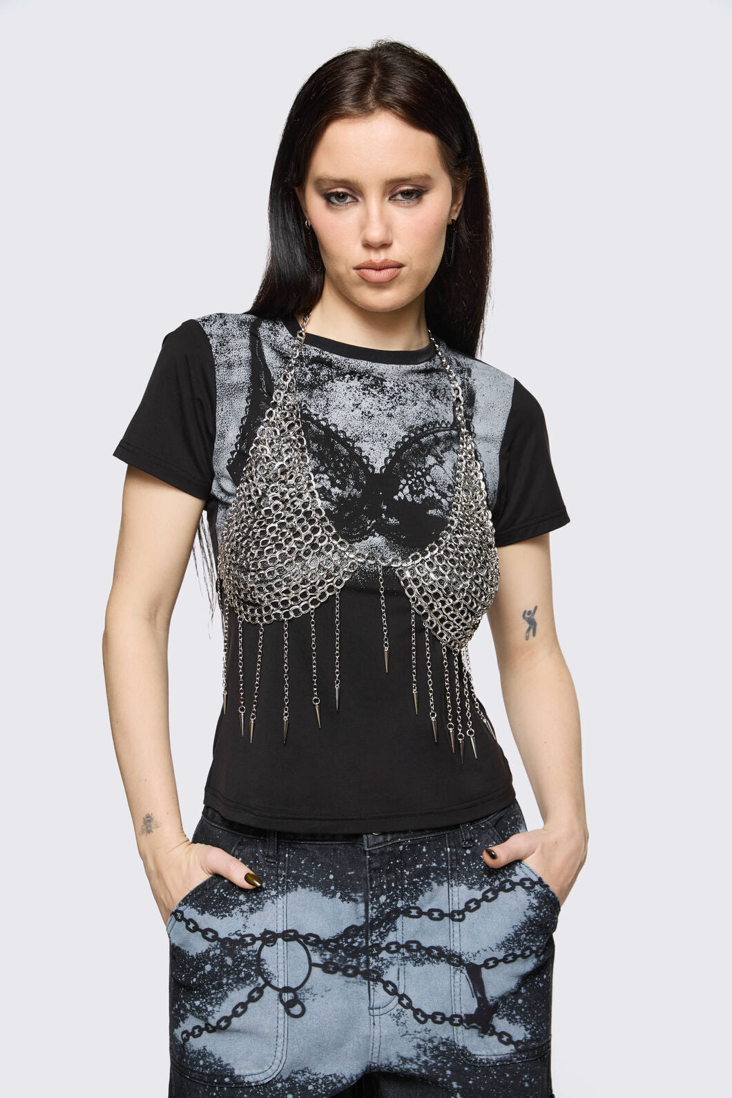 Black Friday - Chainlink Overlay - silver