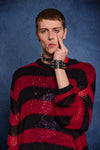 Black Friday - Spike Skull Cuff - black