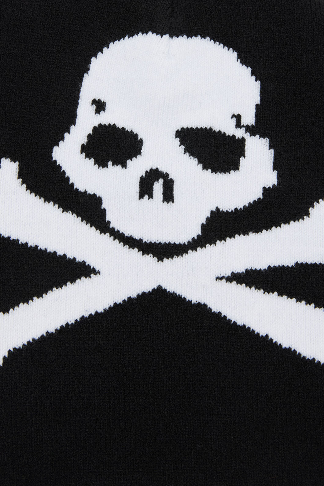 Black Friday - Skull Beanie - black-white