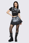 Black Friday - Black Budding Romance Tights - black
