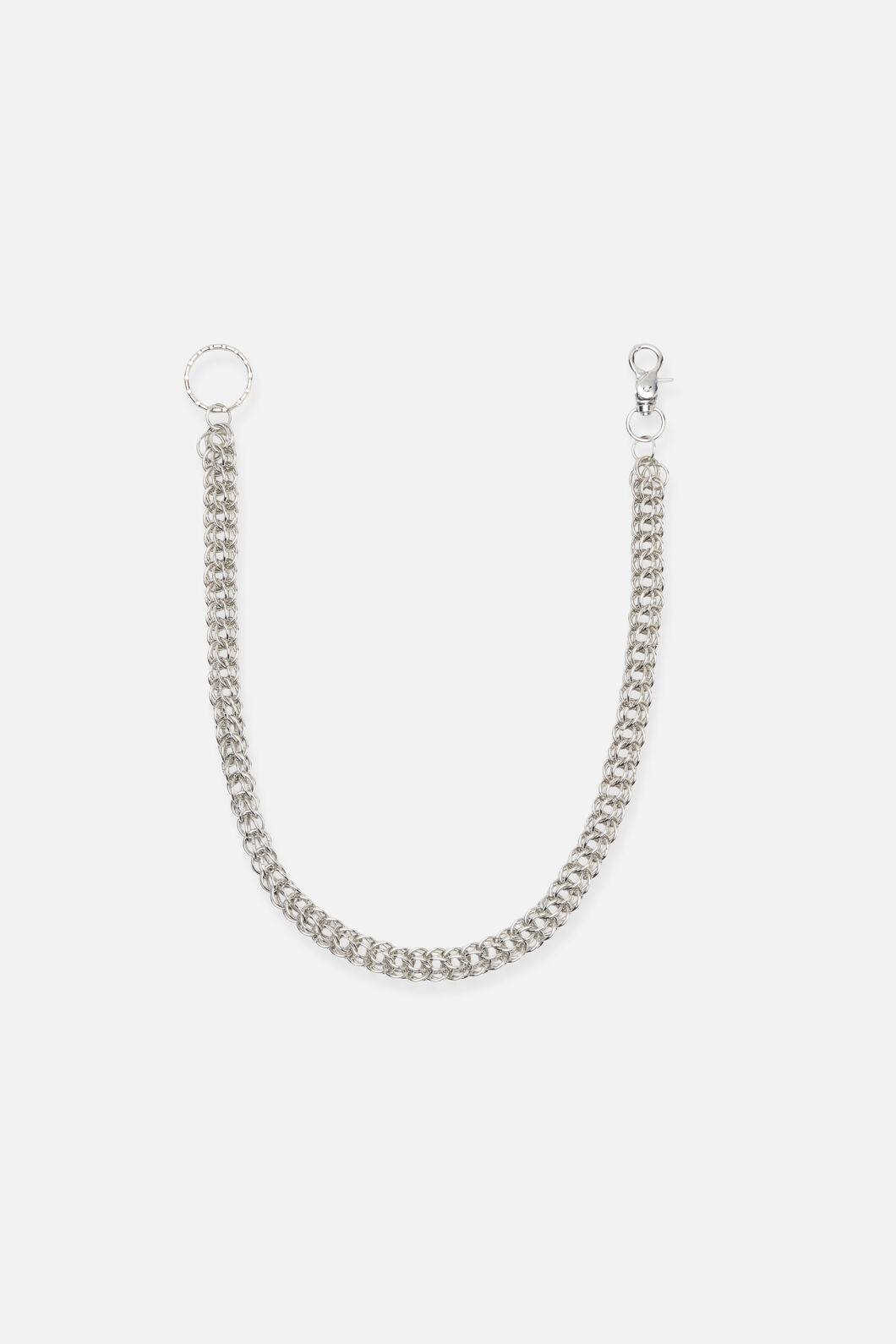 Black Friday - Chainmail Chunky Pant Chain - silver