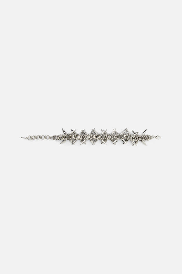 Black Friday - Chainlink Spike Bracelet - silver