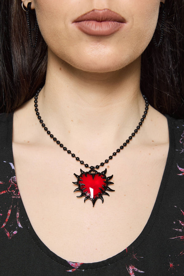 Black Friday - Dark Romance Necklace - black